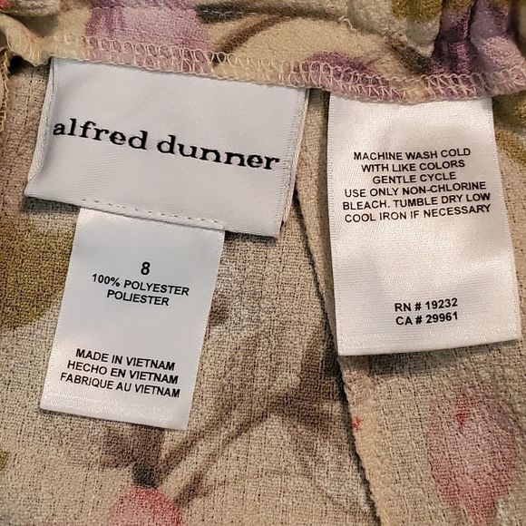 Alfred Dunner - Floral Midi Skirt NWOT - Size 8 - Picture 5 of 5